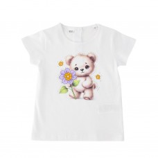 I DO μπλούζα παιδική 4.G553-0113 λευκή